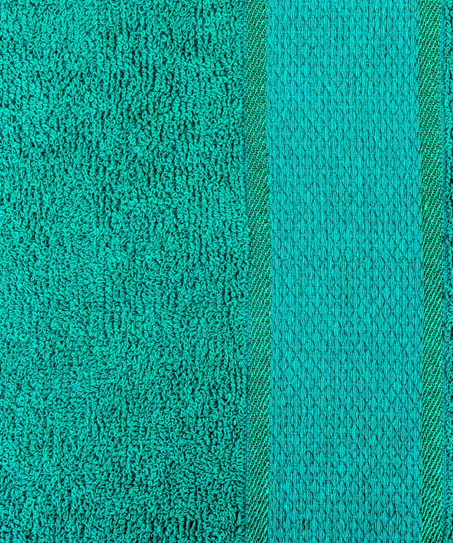 Set 10 Prosoape Verde Uni din Bumbac 100% - 6 de 50x90cm si 4 de 70x140cm - 420g/mp